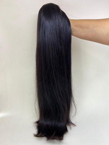 Imagem 1 de 4 de Mega Hair Natural 75cm 100 Gr Leve Ondas.