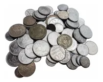 Comprar Lote Moedas Antigas 80 Moedas Sem Repetir Data