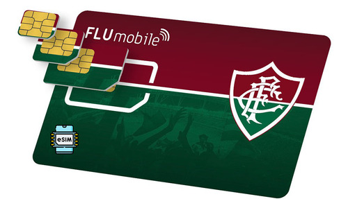 E-sim Chip Virtual Flu Mobile Chip Tim Do Fluminese 5g Apple