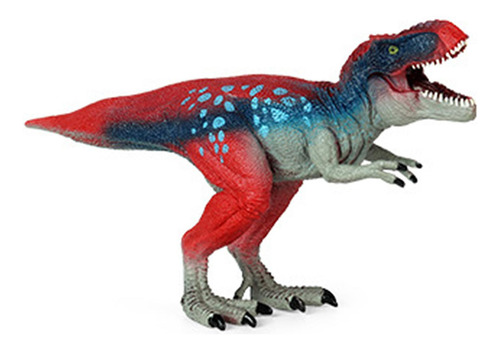 Juguete De Dinosaurio Tiranosaurio Rex Juguetes Rojo Azul