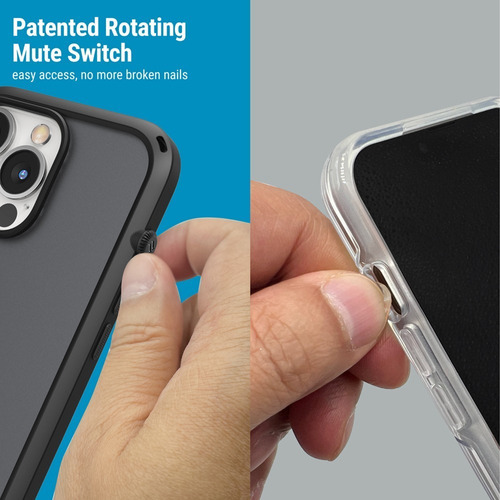 Case Catalyst Para iPhone 14 Plus - Compatible Con Magsafe - Transparente
