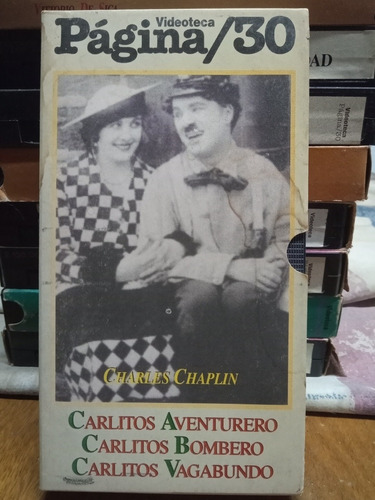 Videoteca Página 30 Charles Chaplin, Tres Cortos En Vhs.