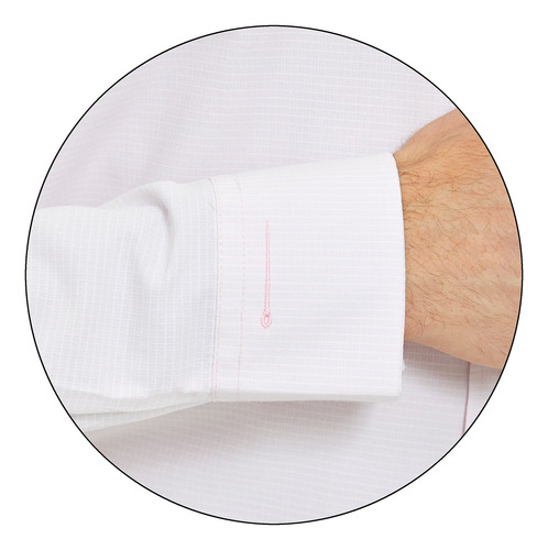 Camisa Para Caballero En Tejido A Cuadros Slim Fit