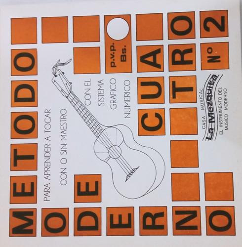 Imagen 3 de 10 de Colección De Métodos Para Aprender A Tocar Cuatro