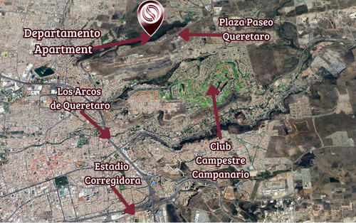 Condo Con Alberca Techada, Asadores, Camcha De Padel, Gym, Venta, Fraccionamiento San Jeronimo Queretaro.