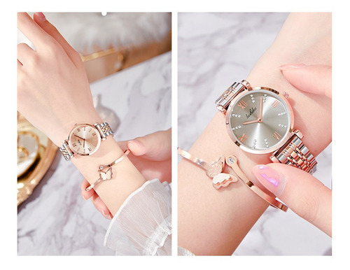 Conjunto De Caja De Regalo De Pulsera De Reloj De Moda Para