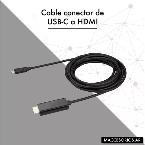 Cable Usb C A Hdmi 4k Ultra Hd - 180cm
