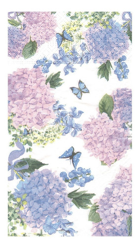 Imagen 4 de 5 de Servilletas Decoupage Hortensias Laura Craft