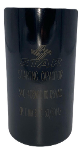 Capacitor Arranque 340-408mfd, 110-125 Vac Motor, Compresor