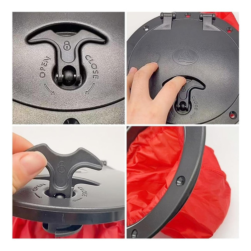 Kit Panel Cubierta Escotilla Ylxss, Resistente Y Preciso