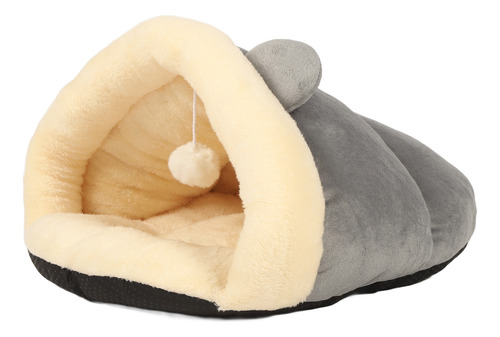 Cama Para Gatos Grey S Warm, Suave Y Cómoda, Tienda De Campa
