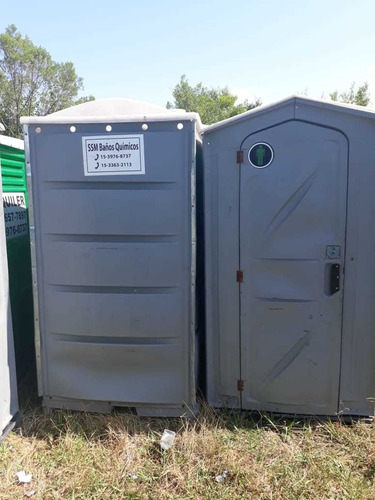 Imagen 1 de 10 de Baños Quimicos Para Obras Y Eventos Con Servicio De Limpieza