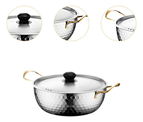 Olla Coreana Para Fideos Ramen, Cacerola Para Sopa De