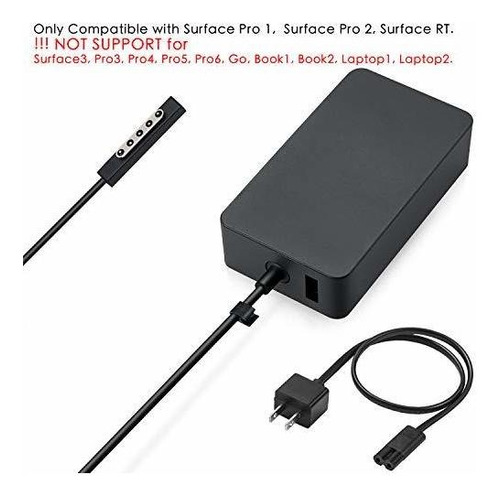 Superadapter 12v 2a Ac Adapter For Microsoft Surface Pro Rt