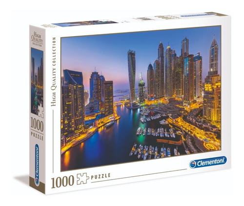 Puzzle Rompecabezas 1000 Pzs Dubai Clementoni 39381