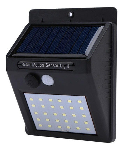 Lampara Solar De Pared Potente - Sensor De Movimiento Luz Blanco Frío