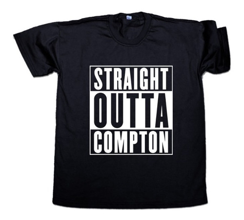 Remera Nwa Straight Outta Compton Unisex Algodón Rap Hip-hop