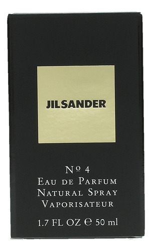 Perfume Jil Sander #4 Eau De Parfum, 50 Ml, Para Mujer