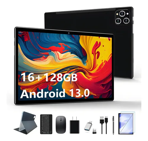 comprar Tablet Android 13 Pad 5g Wifi 10.1 Octa-core De 128 Gb+16 Gb Color Negro