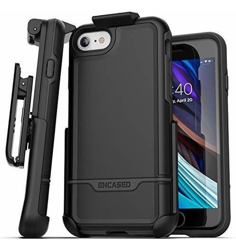 Funda Encased Para  iPhone SE Con Clip Para Cinturon