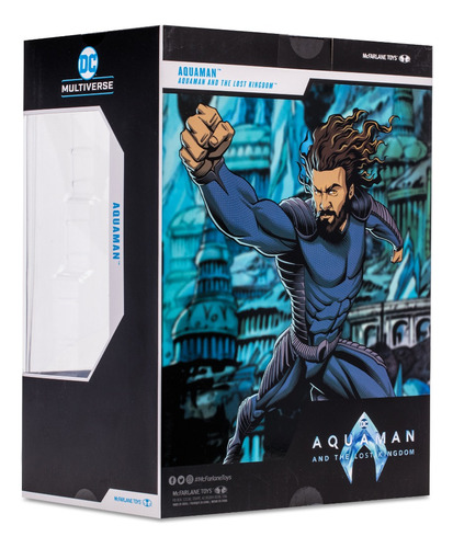 Figura De Acción Dc Multiverse Aquaman Y El Reino Perdido (Usado)