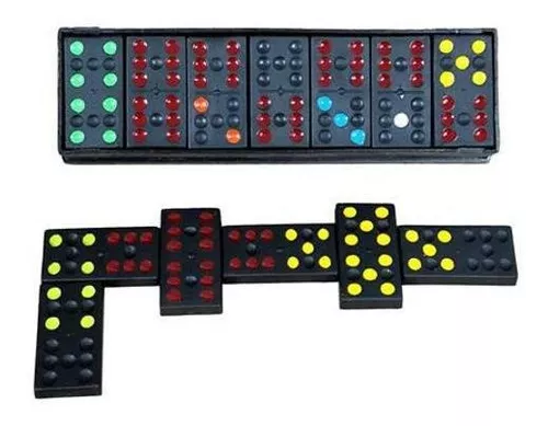 Jogo de Mesa / Tabuleiro - Domino - 28 Peças - Plástico - Pentagol