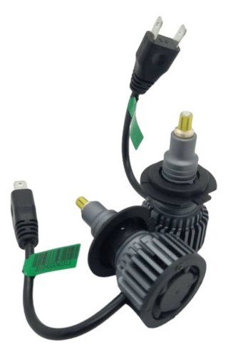 Par Ampolleta Turbo Led Minih7 360grado 72 Chip Csp 25.000lm