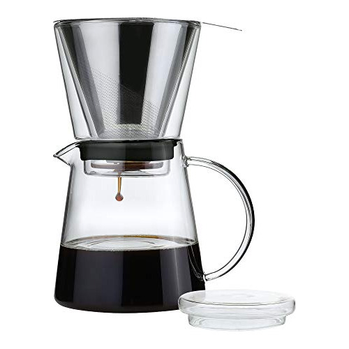 Cafetera Para Verter M045000 De Acero Inoxidable - Vidrio, 4