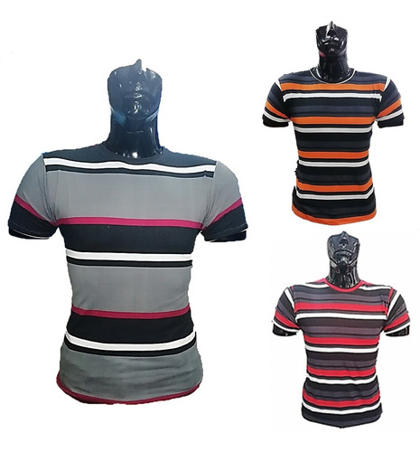 Franelas Casual Caballeros Slim Fit
