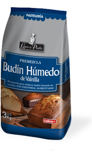 Premezcla Budin Vainilla Humedo Calsa Profesional 3 Kg