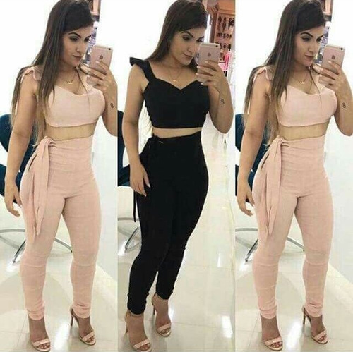 modelo de conjunto de calça