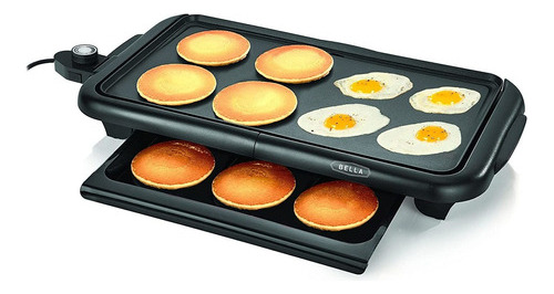Bella Electric Griddle W Warming Tray, Make 8 Pancakes Or
