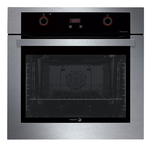 Horno empotrable eléctrico Fagor 6H-760BX 58L acero inoxidable 220V