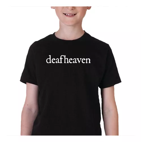 Simplificar Trampas etiqueta Camiseta Infantil Deafheaven - 100% Algodão | Parcelamento sem juros