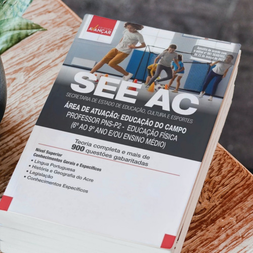 Apostila Concurso - See Ac - Professor Pns-p2 Educação Física - Completa E Atualizada