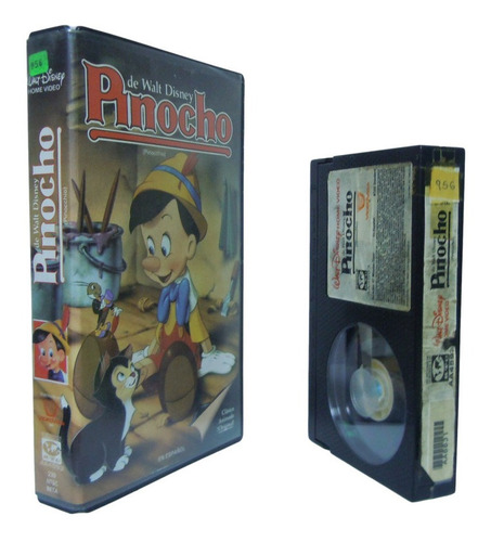 Pinocho Beta 1era Edición Videovisa Edición Diamante Negro