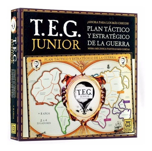 Teg Junior ( Version Del Clasico Teg Adaptado Para Chicos)