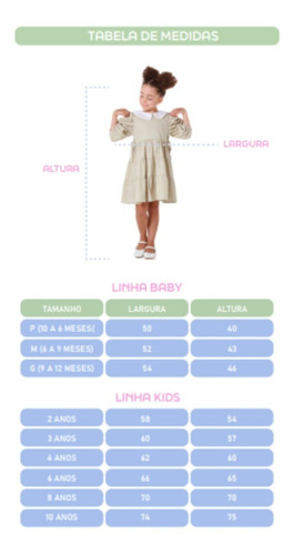 Imagem 4 de 4 de Vestido Infantil Bebê Clássico Judith Céu De Algodão 23001
