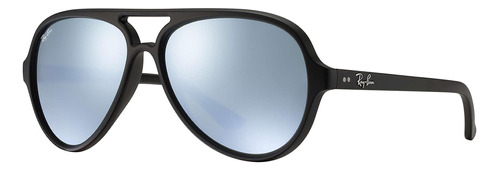 Ray Ban Rb4125 601s30 Cats 5000 Classic Negro Mate Plata