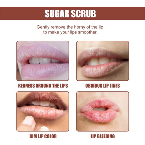 El Exfoliante Blanqueador De Brillo Labial Reduce La Pigment