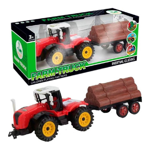 Tractor C/zorra C/troncos A Fricción2865