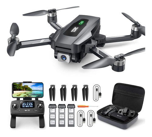 Tenssenx Drone Gps Plegable Con Camara 4k Uhd Para Adultos P