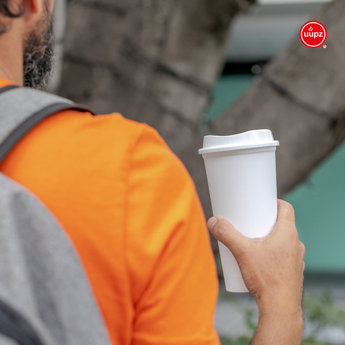10 Vasos Reusables Para Cafe Tipo Star 20 Oz Bebida Caliente Blanco