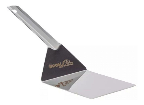 Imagen 4 de 7 de Plancha Bifera + Tapa + Espatula 2 Hornallas Cocina Broksol