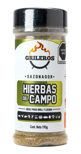 Sazonador Grileros Hierbas Del Campo