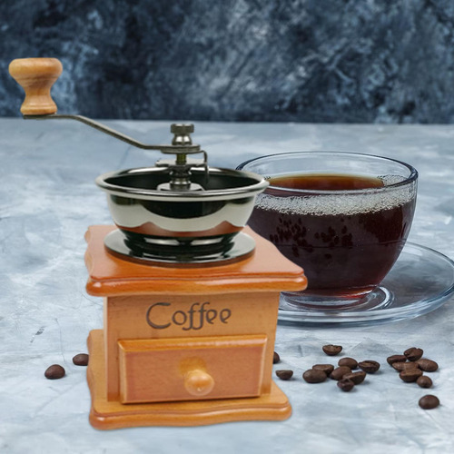 Fs Molinillo De Café Manual Molinillo De Café De Madera