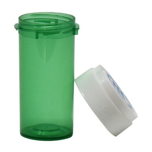 Frasco Contenedor Bote Medicinal Tapa Reversible 13d 100 Pzs