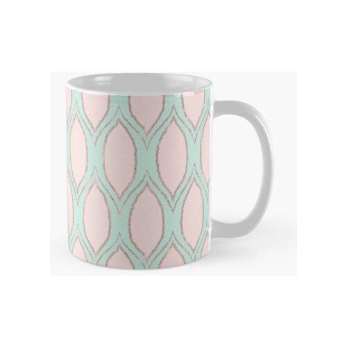 Taza Modelo Moderno Blush Y Mint Calidad Premium