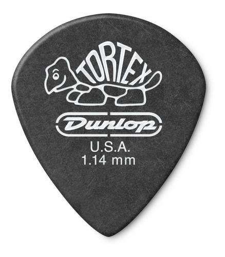 Kit de 12 paletas Dunlop Tortex Pitchblack Jazz Iii, 1,14 m, 482 peniques, color gris oscuro