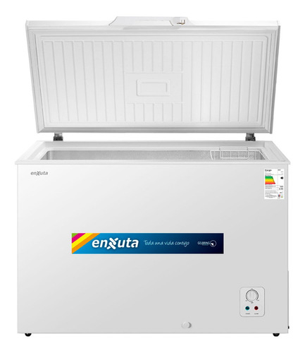 Freezer Horizontal Enxuta Fhenx16300 297 Lt Funcion Dual Color Blanco